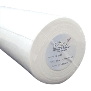 Madeira Backing 3oz 24" x 100 yd E-Zee Cut Away Super Hefty JR ROLL