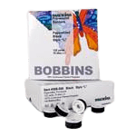 Madeira Bobbins Black Madeira ELITE Paper Sided Bobbins 144/Box White or Black