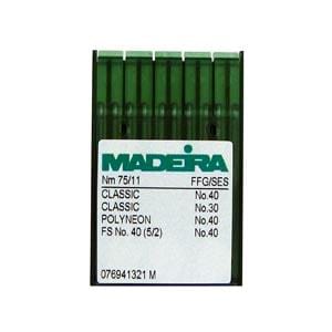 Madeira Needles 10 Pack #75/11 Madeira BallPoint LG Eye Needles