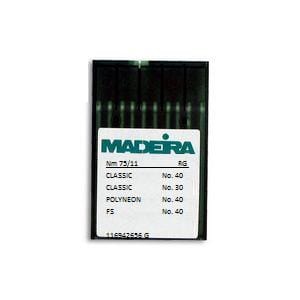 Madeira Needles 10 Pack #75/11 Madeira Sharp LG Eye Needles