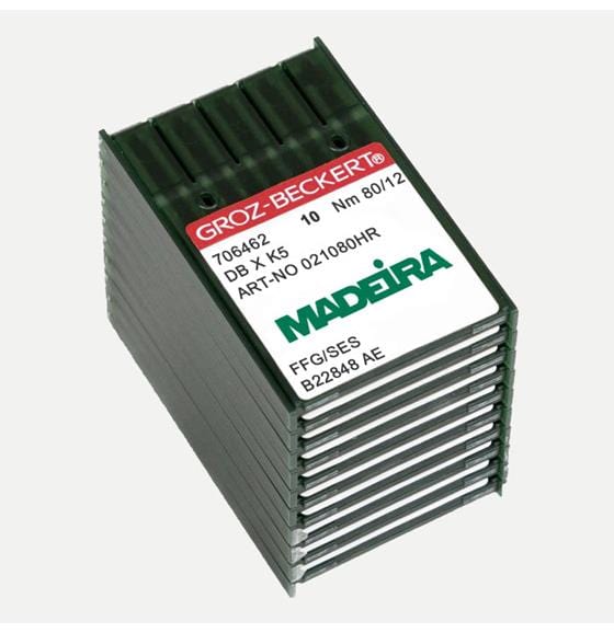 Madeira Needles Box 100 #80/12 Madeira BallPoint Needles