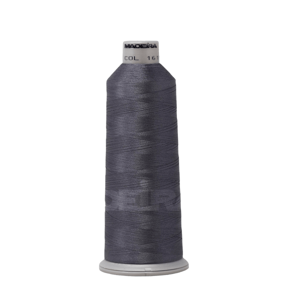 Madeira Thread Cone (5500 yd) Battleship 1615 #40 Weight Madeira Polyneon Thread