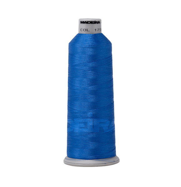 Madeira Thread Cone (5500 yd) Blue Jay 1733 #40 Weight Madeira Polyneon Thread