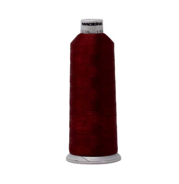 Madeira Thread Cone (5500 yd) Carmine 1981 #40 Weight Madeira Polyneon Thread
