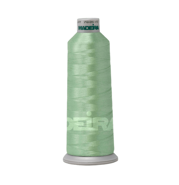 Madeira Thread Cone (5500 yd) Celadon 1900 #40 Weight Madeira Polyneon Thread