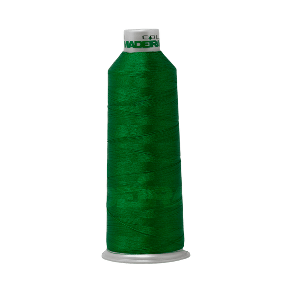 Madeira Thread Cone (5500 yd) Celtic Green 1651 #40 Weight Madeira Polyneon Thread