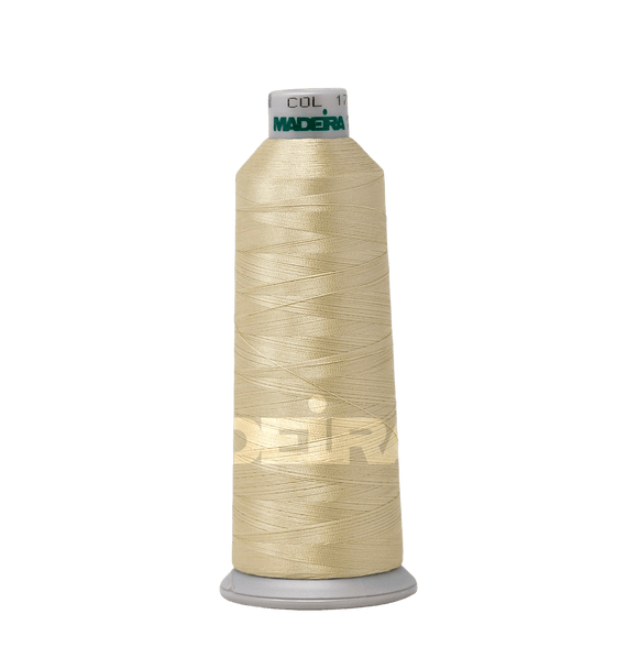 Madeira Thread Cone (5500 yd) Champagne 1738 #40 Weight Madeira Polyneon Thread