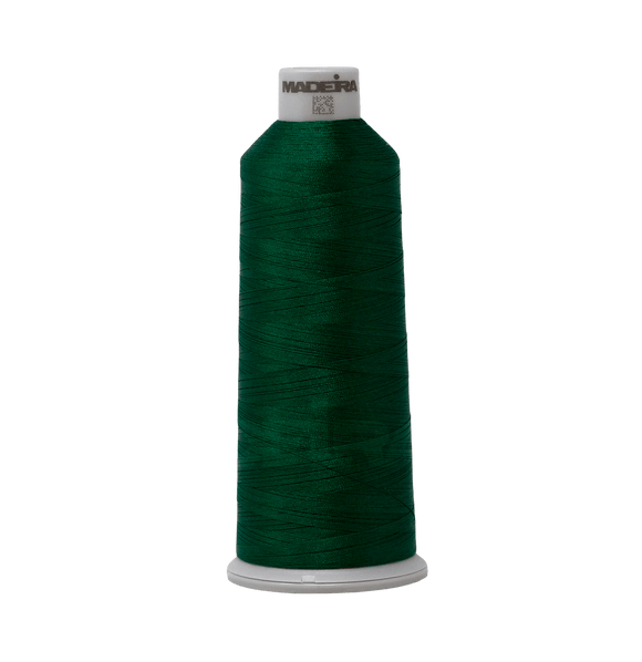 Madeira Thread Cone (5500 yd) Christmas Green 1750 #40 Weight Madeira Polyneon Thread