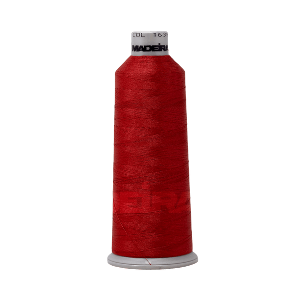 Madeira Thread Cone (5500 yd) Cinnabar 1639 #40 Weight Madeira Polyneon Thread