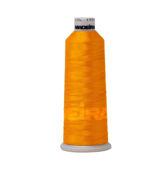 Madeira Thread Cone (5500 yd) Citrus-Burst 1955 #40 Weight Madeira Polyneon Thread