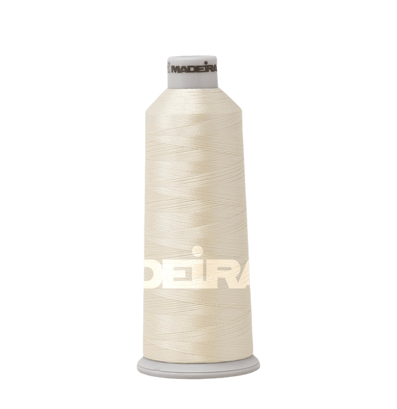Madeira Thread Cone (5500 yd) Coconut Cream 1822  #40 Weight Madeira Polyneon Thread