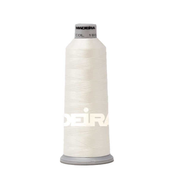 Madeira Thread Cone (5500 yd) Cream White 1803 #40 Weight Madeira Polyneon Thread
