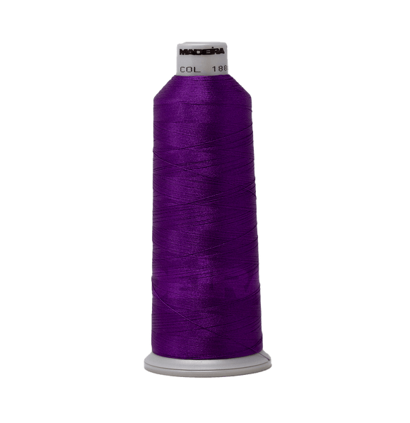 Madeira Thread Cone (5500 yd) Deep Lilac 1880 #40 Weight Madeira Polyneon Thread