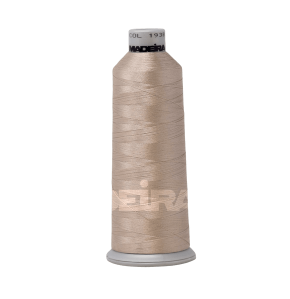 Madeira Thread Cone (5500 yd) Doe Skin 1938 #40 Weight Madeira Polyneon Thread