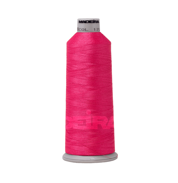 Madeira Thread Cone (5500 yd) Flamingo Pink 1721 #40 Weight Madeira Polyneon Thread