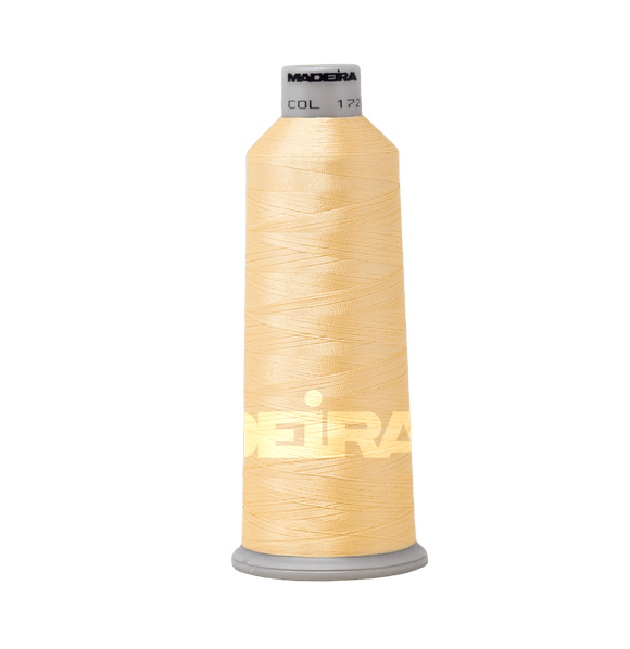 Madeira Thread Cone (5500 yd) Flan 1723 #40 Weight Madeira Polyneon Thread