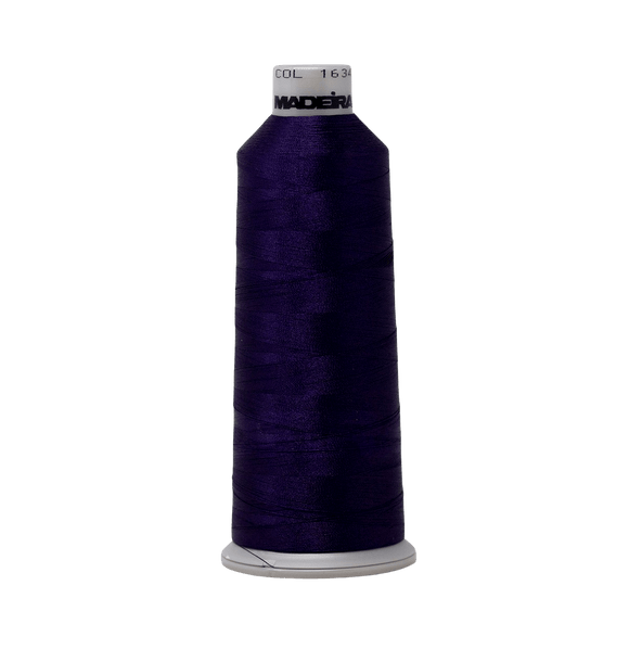 Madeira Thread Cone (5500 yd) Grape Jelly 1634 #40 Weight Madeira Polyneon Thread