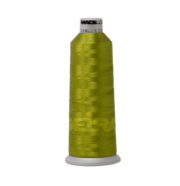 Madeira Thread Cone (5500 yd) Guacamole 1706 #40 Weight Madeira Polyneon Thread