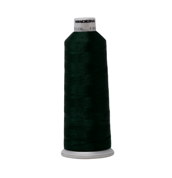 Madeira Thread Cone (5500 yd) Hunter Green 1902 #40 Weight Madeira Polyneon Thread