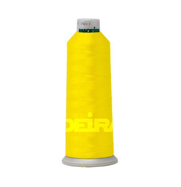 Madeira Thread Cone (5500 yd) Lemon Tart 1924 #40 Weight Madeira Polyneon Thread