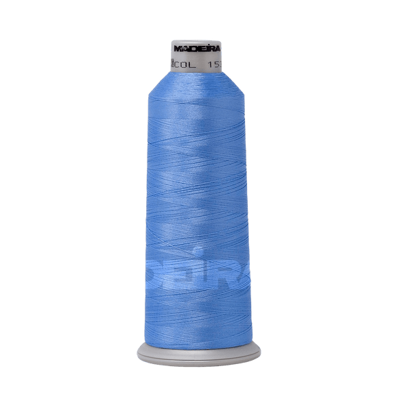 Madeira Thread Cone (5500 yd) Little Boy Blue 1532 #40 Weight Madeira Polyneon Thread
