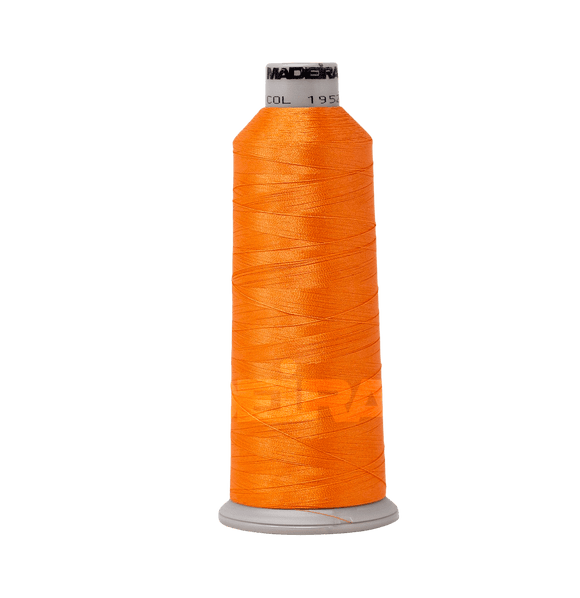 Madeira Thread Cone (5500 yd) Melon Burst 1952 #40 Weight Madeira Polyneon Thread