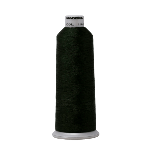 Madeira Thread Cone (5500 yd) Moss Green 1905 #40 Weight Madeira Polyneon Thread