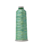 Madeira Thread Cone (5500 yd) Multi-Color Green 1602 #40 Weight Madeira Polyneon Thread