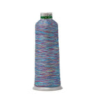 Madeira Thread Cone (5500 yd) Multi-Color Light Blue 1606 #40 Weight Madeira Polyneon Thread