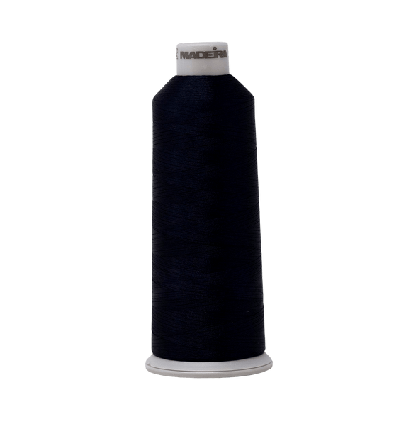 Madeira Thread Cone (5500 yd) Navy 1643 #40 Weight Madeira Polyneon Thread