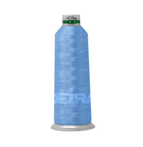 Madeira Thread Cone (5500 yd) Nordic Blue 1675 #40 Weight Madeira Polyneon Thread