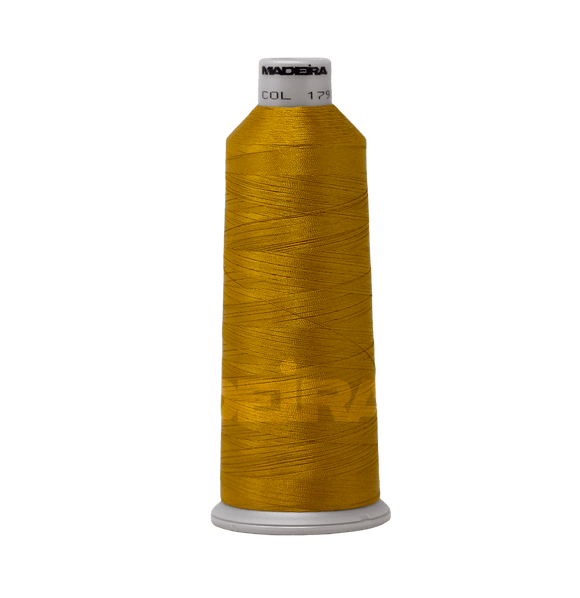 Madeira Thread Cone (5500 yd) Old Gold 1792 #40 Weight Madeira Polyneon Thread