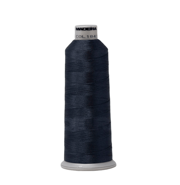 Madeira Thread Cone (5500 yd) Pewter 1841 #40 Weight Madeira Polyneon Thread