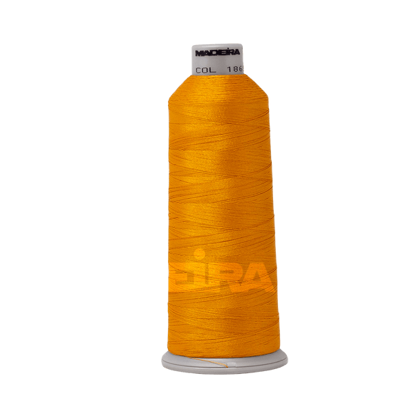 Madeira Thread Cone (5500 yd) Pumpkin Spice 1869 #40 Weight Madeira Polyneon Thread