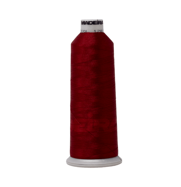 Madeira Thread Cone (5500 yd) Radish 1781 #40 Weight Madeira Polyneon Thread
