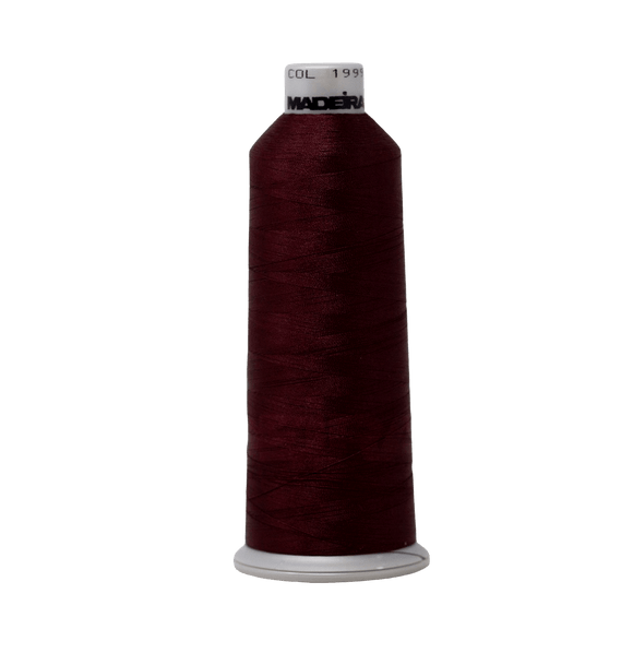 Madeira Thread Cone (5500 yd) Raisin 1999 #40 Weight Madeira Polyneon Thread