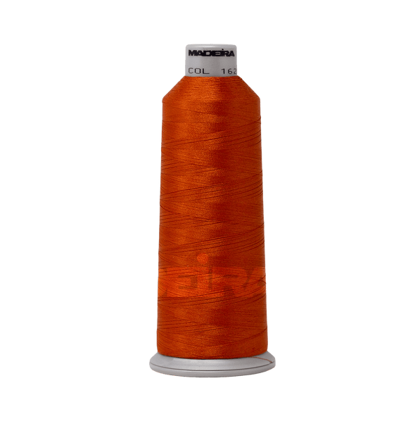 Madeira Thread Cone (5500 yd) Rust 1621 #40 Weight Madeira Polyneon Thread