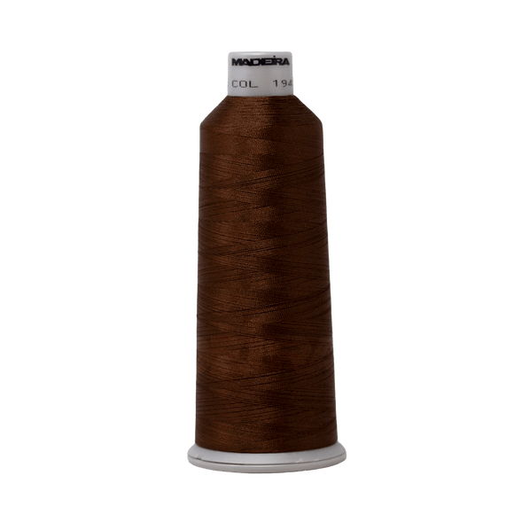 Madeira Thread Cone (5500 yd) Sienna 1945 #40 Weight Madeira Polyneon Thread
