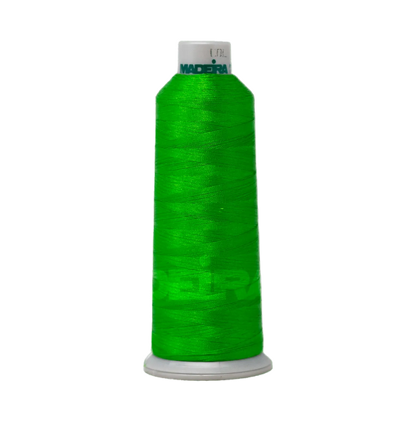 Madeira Thread Cone (5500 yd) Spring Green 1701 #40 Weight Madeira Polyneon Thread