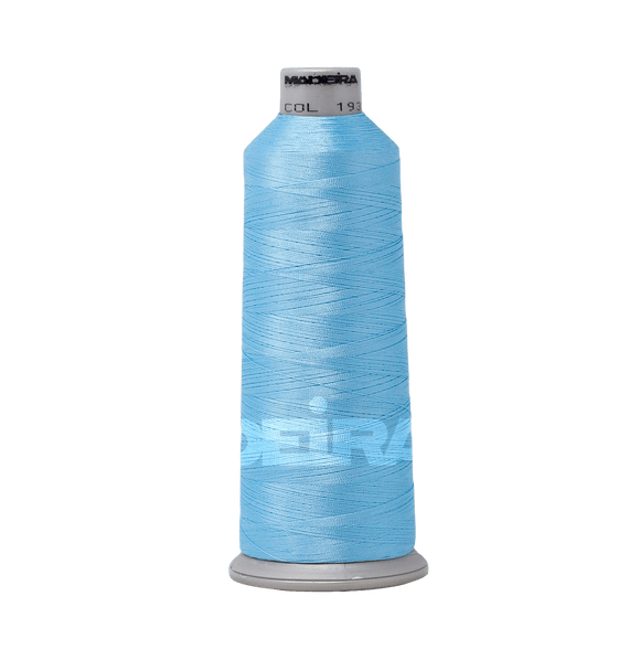 Madeira Thread Cone (5500 yd) Summer Sky 1932 #40 Weight Madeira Polyneon Thread
