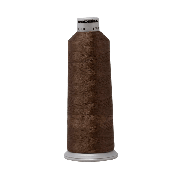 Madeira Thread Cone (5500 yd) Toasted Marshmallow 1745 #40 Weight Madeira Polyneon Thread