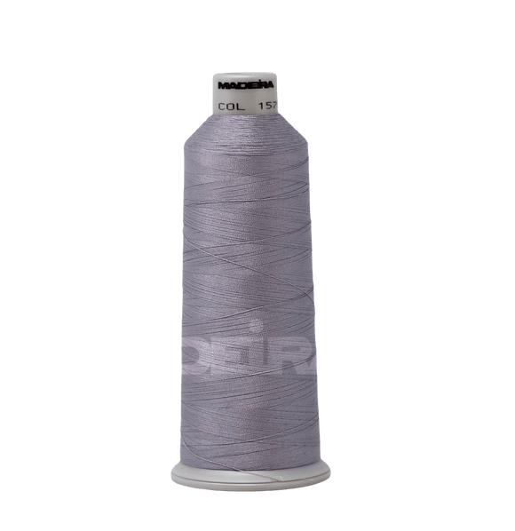 Madeira Thread Cone (5500 yd) Winter Gray 1572 #40 Weight Madeira Polyneon Thread