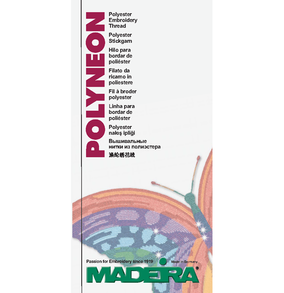 Madeira Thread Madeira Polyneon Thread Thread Color Card