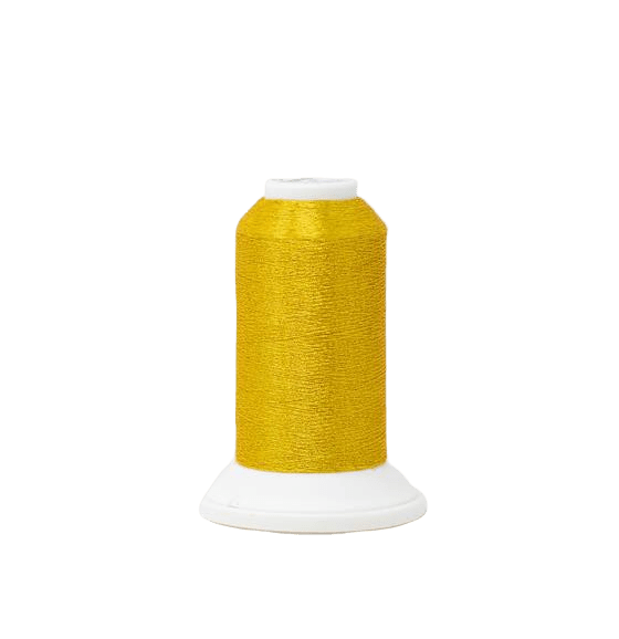 Madeira Thread Pure Gold 4206 #40 Weight Madeira Polyester Metallic Thread