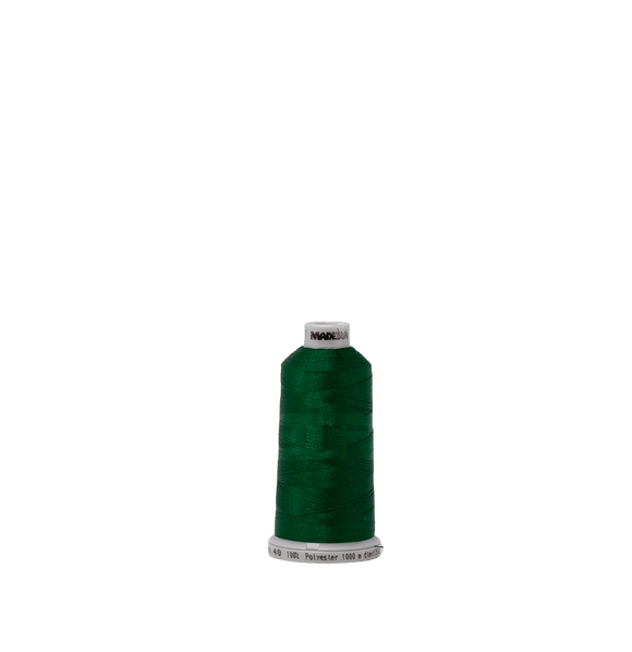 Madeira Thread Spool (1100 yd) Cadmium Green 1851 #40 Weight Madeira Polyneon Thread