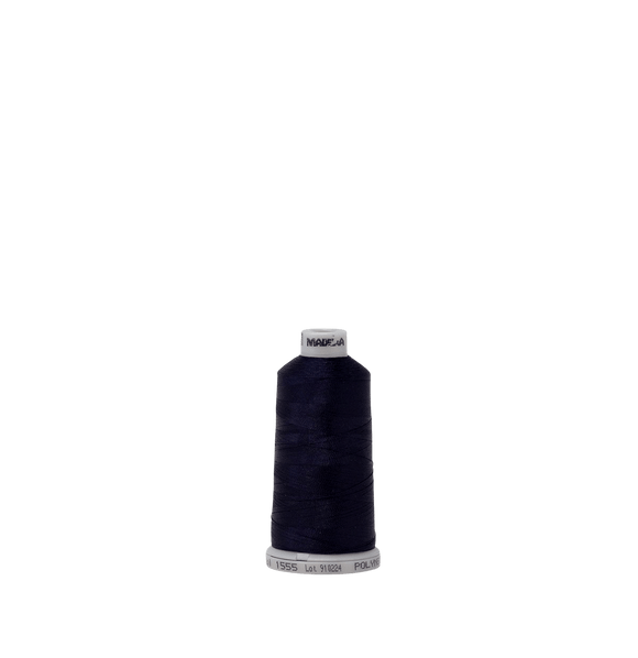Madeira Thread Spool (1100 yd) Carbon Paper 1555 #40 Weight Madeira Polyneon Thread
