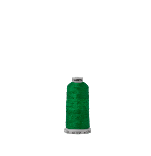 Madeira Thread Spool (1100 yd) Celtic Green 1651 #40 Weight Madeira Polyneon Thread