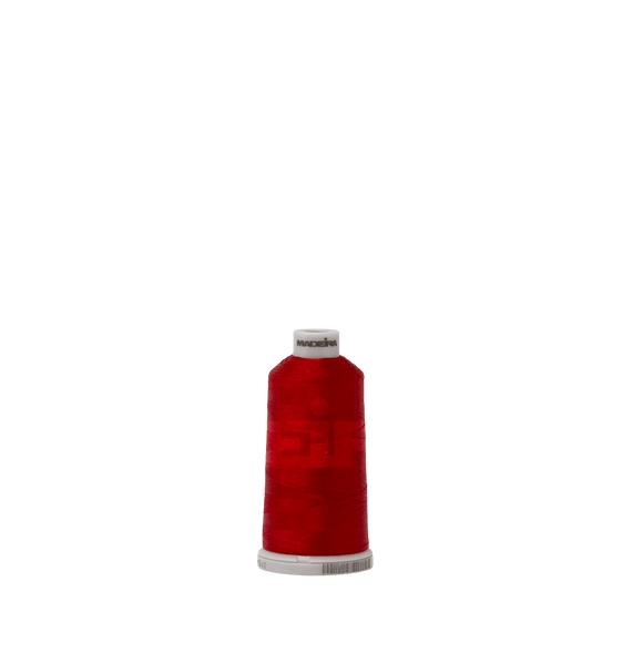 Madeira Thread Spool (1100 yd) Christmas Red 1839 #40 Weight Madeira Polyneon Thread