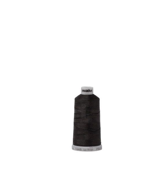 Madeira Thread Spool (1100 yd) Coal 1665 #40 Weight Madeira Polyneon Thread