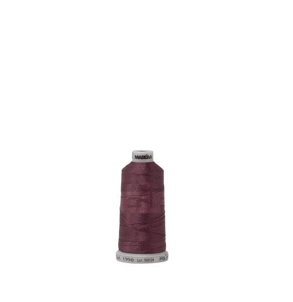 Madeira Thread Spool (1100 yd) Dark Mauve 1998 #40 Weight Madeira Polyneon Thread
